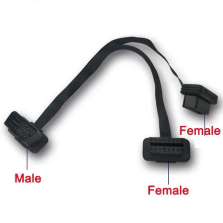 PRIX TELTONIKA RALLONGE PRISE OBD 3 BRANCHE 2 FEMELLE 1 MALE 60 CM