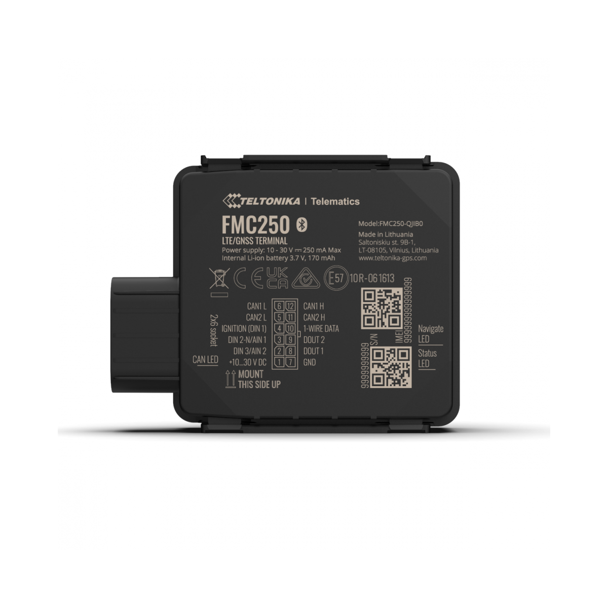 TELTONIKA FMC250 PRICE CAN 4G Traceur GPS Teltonika FMC250 4G Cat 1 + CAN intégré | GoTracker-Store